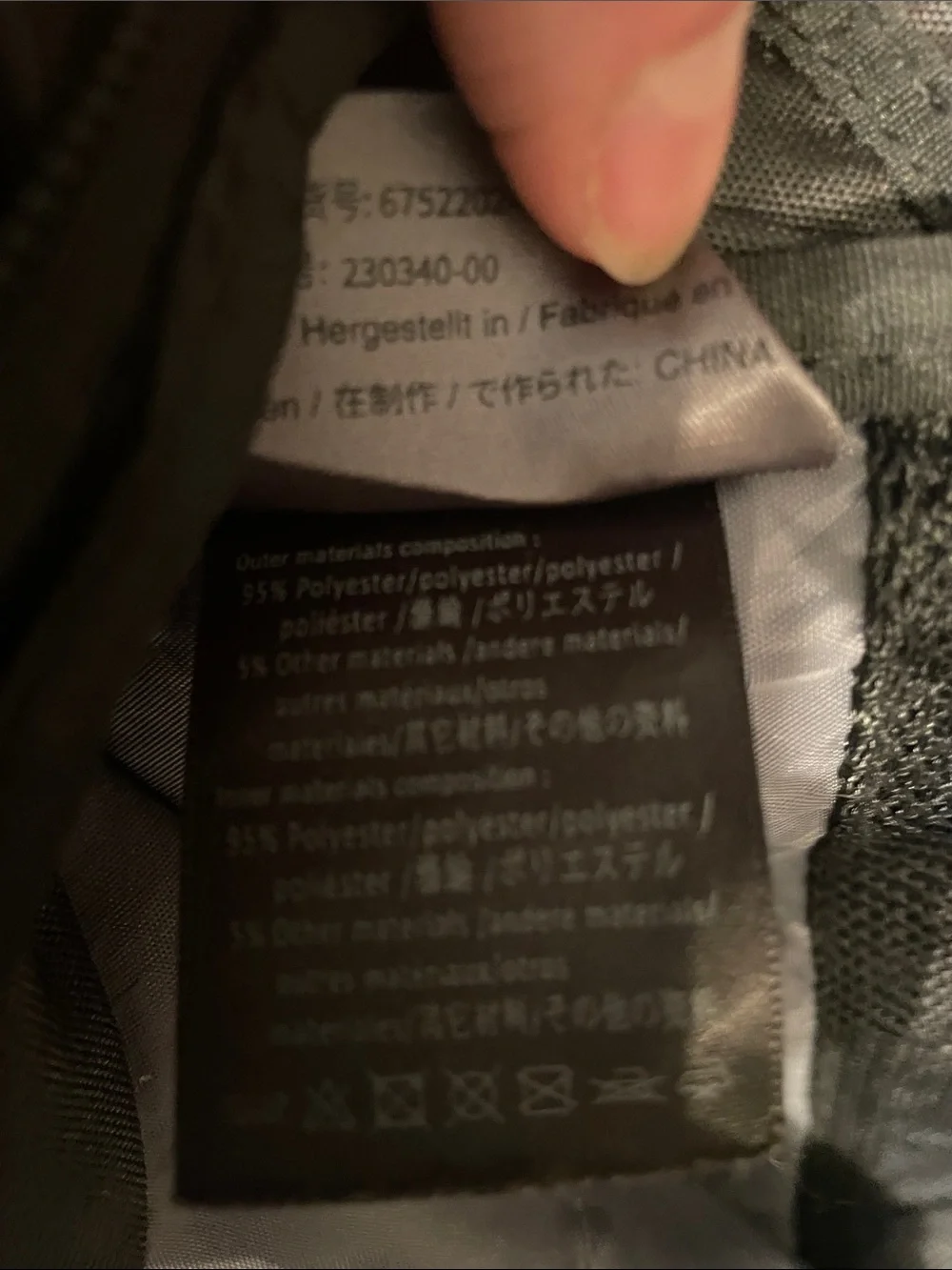 SwissGear Black Backpack with Red Logo Accents